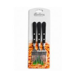 TENEDOR DAILY X3 NEGRO HUDSON