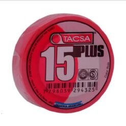 CINTA AISLADORA 10MTX10 ROJA TACSA