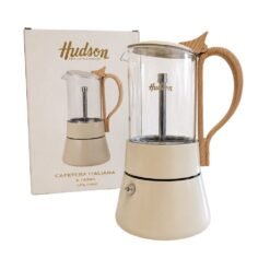 CAFETERA ITALIANA VID.HARMONY 6 TAZAS HUDSON
