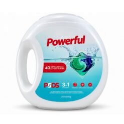 POWERFUL 3EN1 P/LAVARROPAS X40 CAPS 800GR
