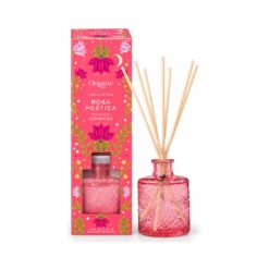 DIFUSOR C/VARILLA ORGANIC SPA ICONICOS ROSA 100M