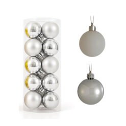 BOCHA NAVIDAD 5C BLANCA X24U 251391-B