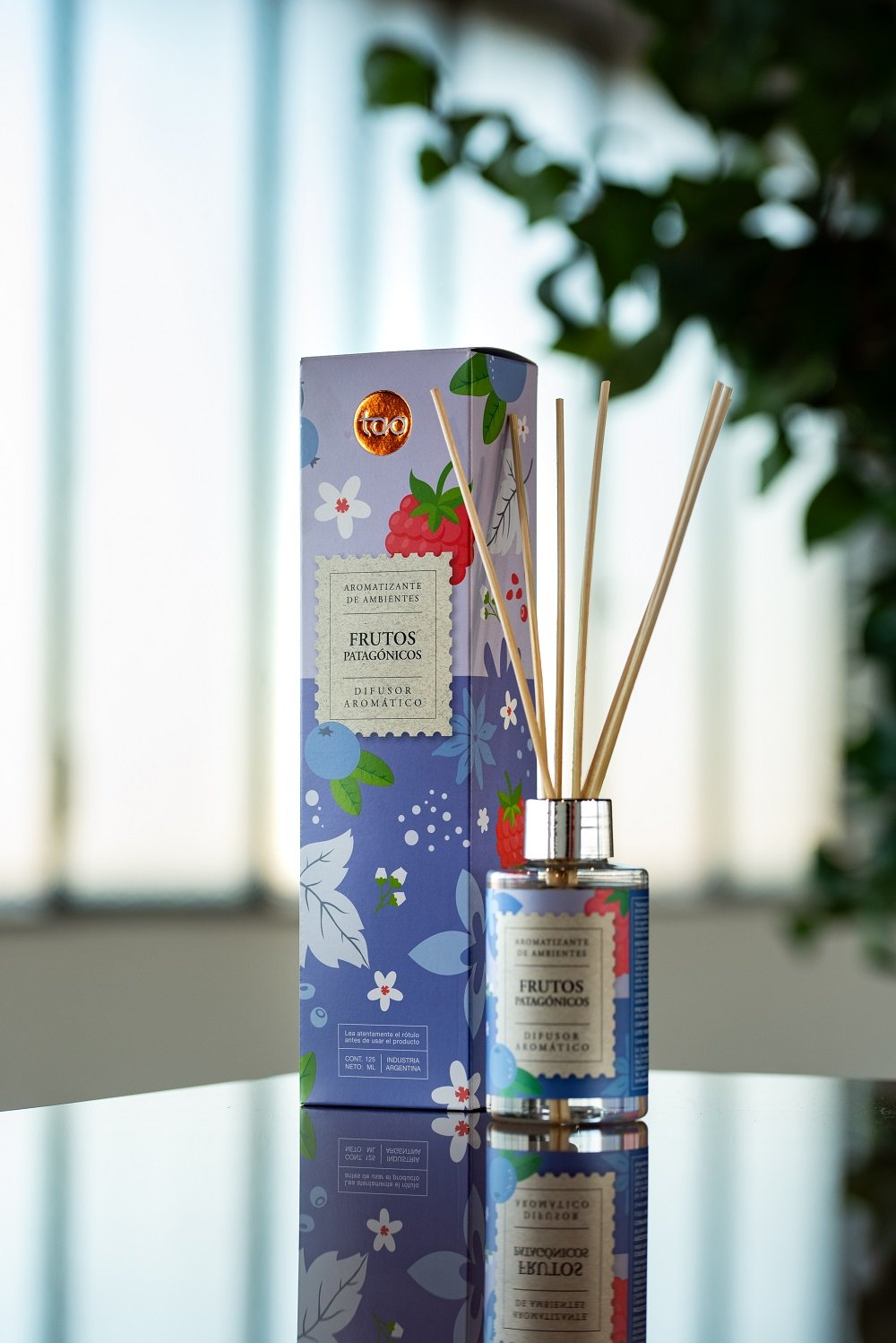 DIFUSOR AROM.C/VARILLA FRUTOS PATAGONICO TAO 125ML