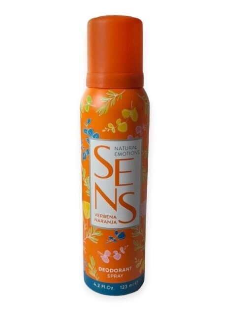 DESOD.SENS VERBENA NARANJA 123ML 3624/7