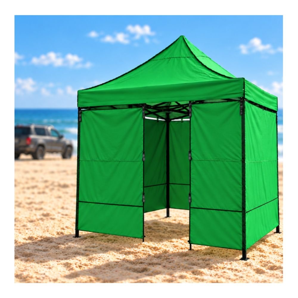 GAZEBO PLEGABLE 3X3MT VERDE 261354
