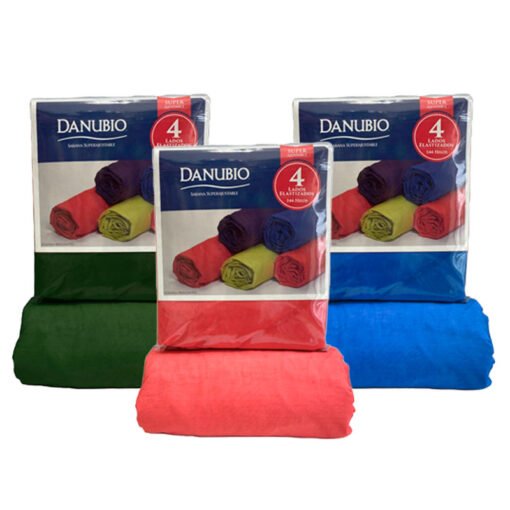 SABANA DANUBIO AJUSTABLE COLOR 2P 1/2 144H
