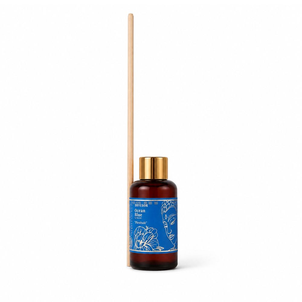 DIFUSOR AROM.C/VARILLA OCEAN BLUE 60ML AROMANZA