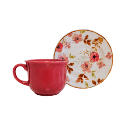 TAZA TE 200CC C/PLATO CHAS DAS 5 BIONA
