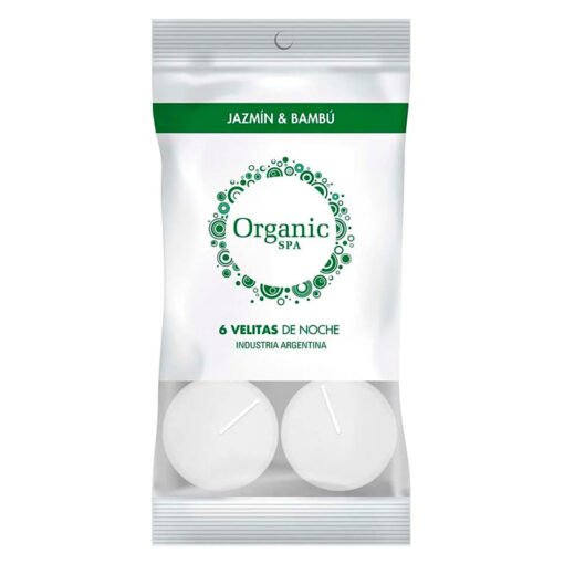 VELITA NOCHE ORGANIC SPA JAZMIN & BAMBU X6