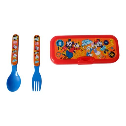 SET X2 CUBIERTOS CAJA MICKEY