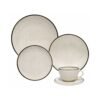 JUEGO VAJILLA PORCELANA 20 PZAS.DUNA OXFORD