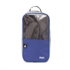 BOLSO MATERO C/PVC TRANSP.MIJO AZUL FRANCIA