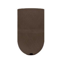 MACETA PLAST ARGOS 57C MARRON PIEDRA