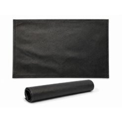 INDIVIDUALES CUERINA X4 45X30C NEGRO