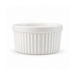 CAZUELA 10C FACETADA BLANCA 261432-D