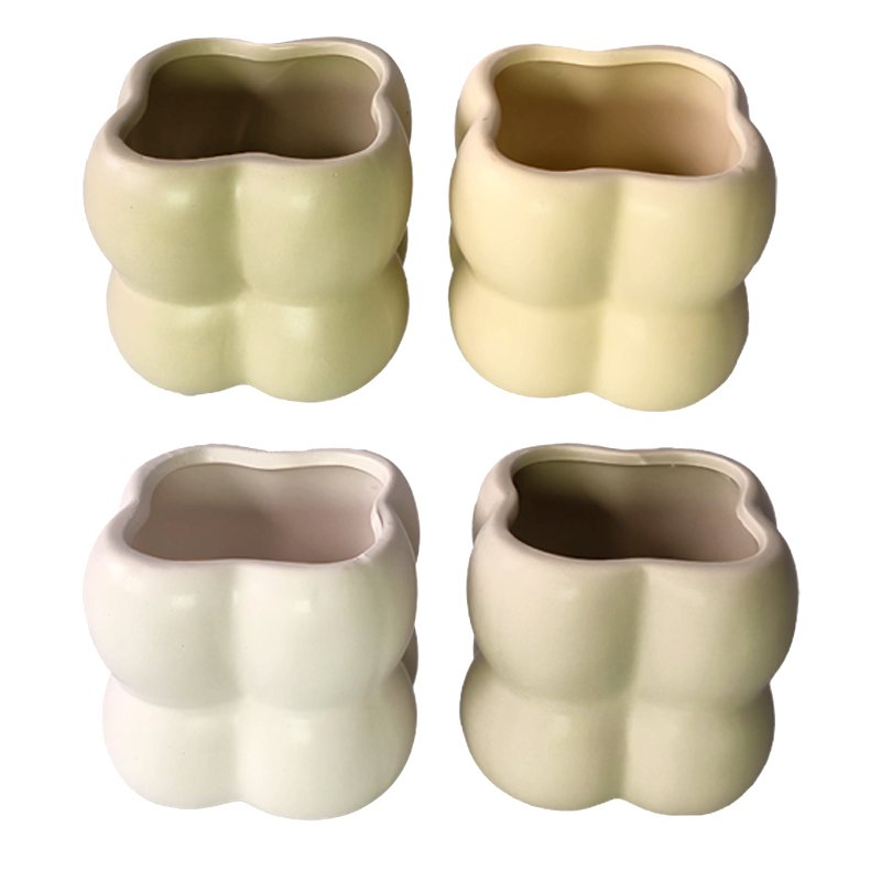 MACETA CERAM.11C BUBBLE NORDICO 242031