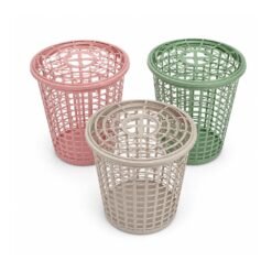CESTO CALADO RED.60LT C/TAPA GEMPLAST