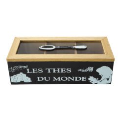 CAJA MAD.PORTASAQ.TE NGO.LES THE D'MONDE X3 243071