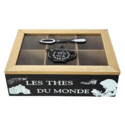 CAJA MAD.PORTASAQ.TE NGO.LES THE D'MONDE X6 243072