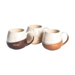 TAZA CAFE 7.5C BICOLOR SALPICADA 243102
