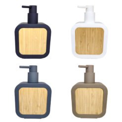 DISPENSER P/JABON CUAD.16X11C C/BAMBOO 243053