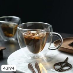 JARRO CAFÉ BOMBE DOBLE VIDRIO 150ML 243194