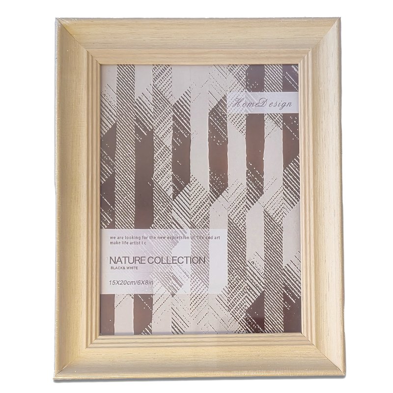 PORTAFOTO 15X20C S/MADERA CLARA M/ANCHO 243110B