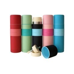 TERMO AC.MATE-TERERE C/FAJA BICOLOR 700ML 243223