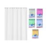 CORTINA BAÑO TELA 180X180C LISA 243455