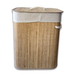 CESTO P/ROPA RECT.41X31C BAMBOO 243467