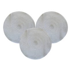 INDIVIDUAL 38C PVC X6 PLATA 243247D