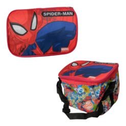 LUNCHERA TELA 25X18C SPIDERMAN