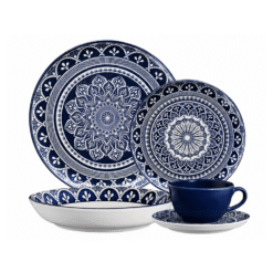 JUEGO VAJILLA PORCELANA 20 PZAS.MALAGA OXFORD