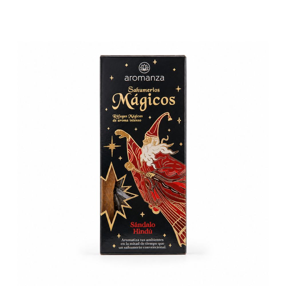 SAHUMERIOS MAGICOS SANDALO HINDU X10 AROMANZA