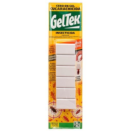 CEBO CUCARACHICIDA X6 GELTEK