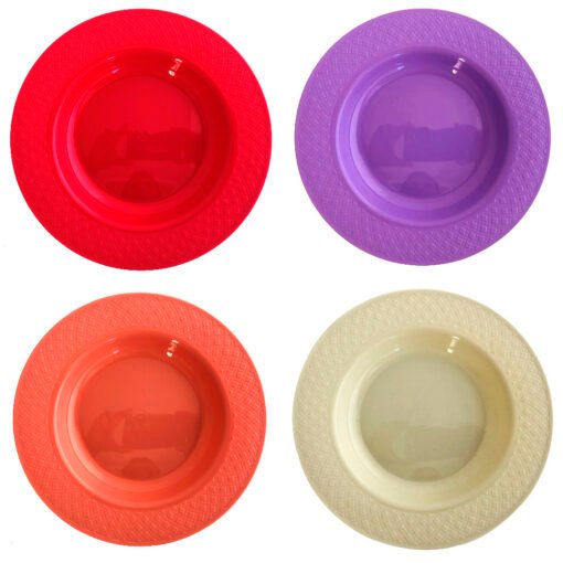 PLATO HONDO PLAST.22C BAMBU YESI 505201