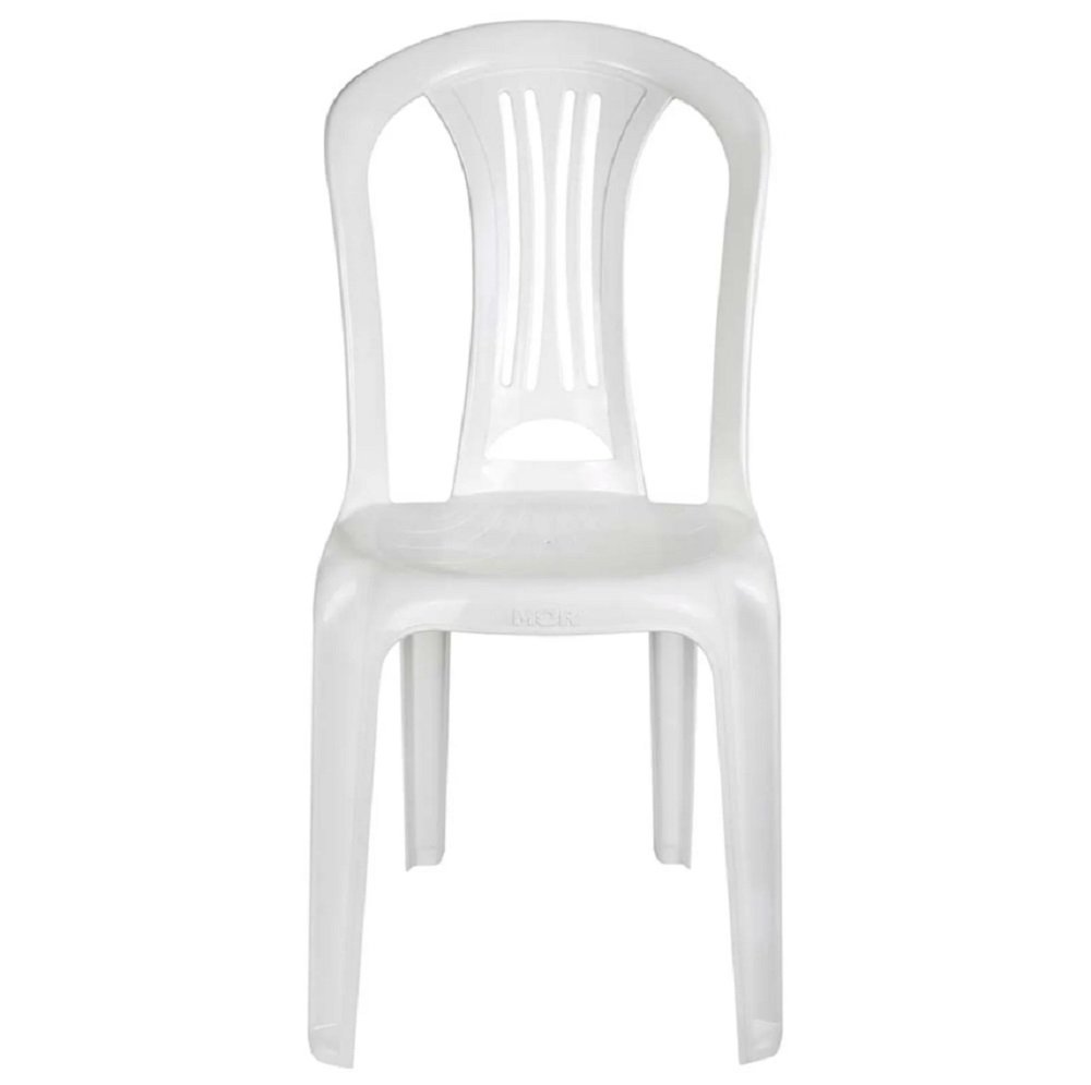 SILLA PLAST.BISTRO BLANCA MOR
