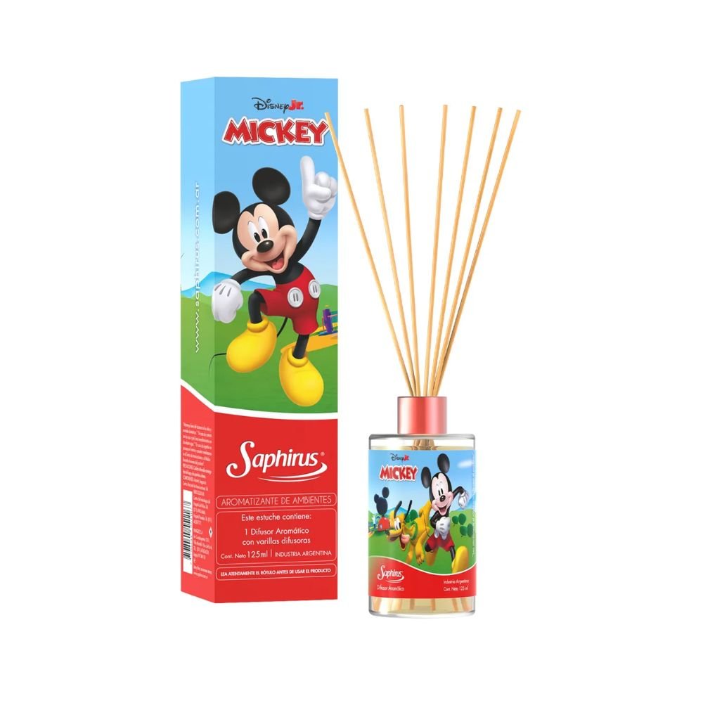 DIFUSOR AROM.C/VARILLA SAPHIRUS MICKEY 125ML