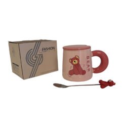 JARRO MUG 8C BEAR TAPA Y CUCHARA OSO 251267