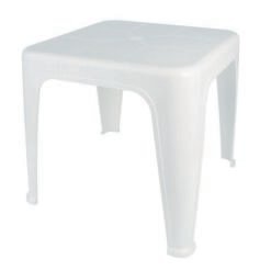 MESA PLAST.CUAD.AUXILIAR 51C BLANCA MOR