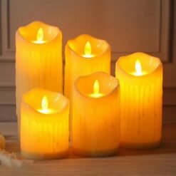 VELA LED 20C 3 PILAS AAA CJ.REGALO 251347-E