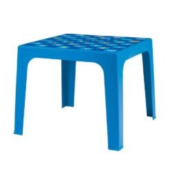 MESA PLAST.CUAD.INFANTIL 53C ESTAMPADA AZUL MOR