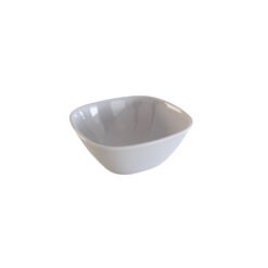 BOWL CUADRADO 10X10C MELAMINA BLANCA