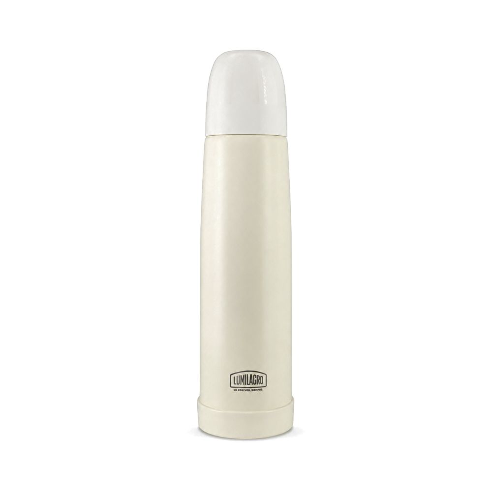 TERMO ACERO LUMINOX BLANCO 1LT LUMILAGRO C/CAJA