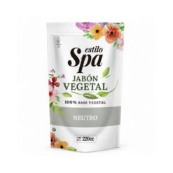 JABON LIQ.VEGETAL SPA NEUTRO D.PACK 220CC 351