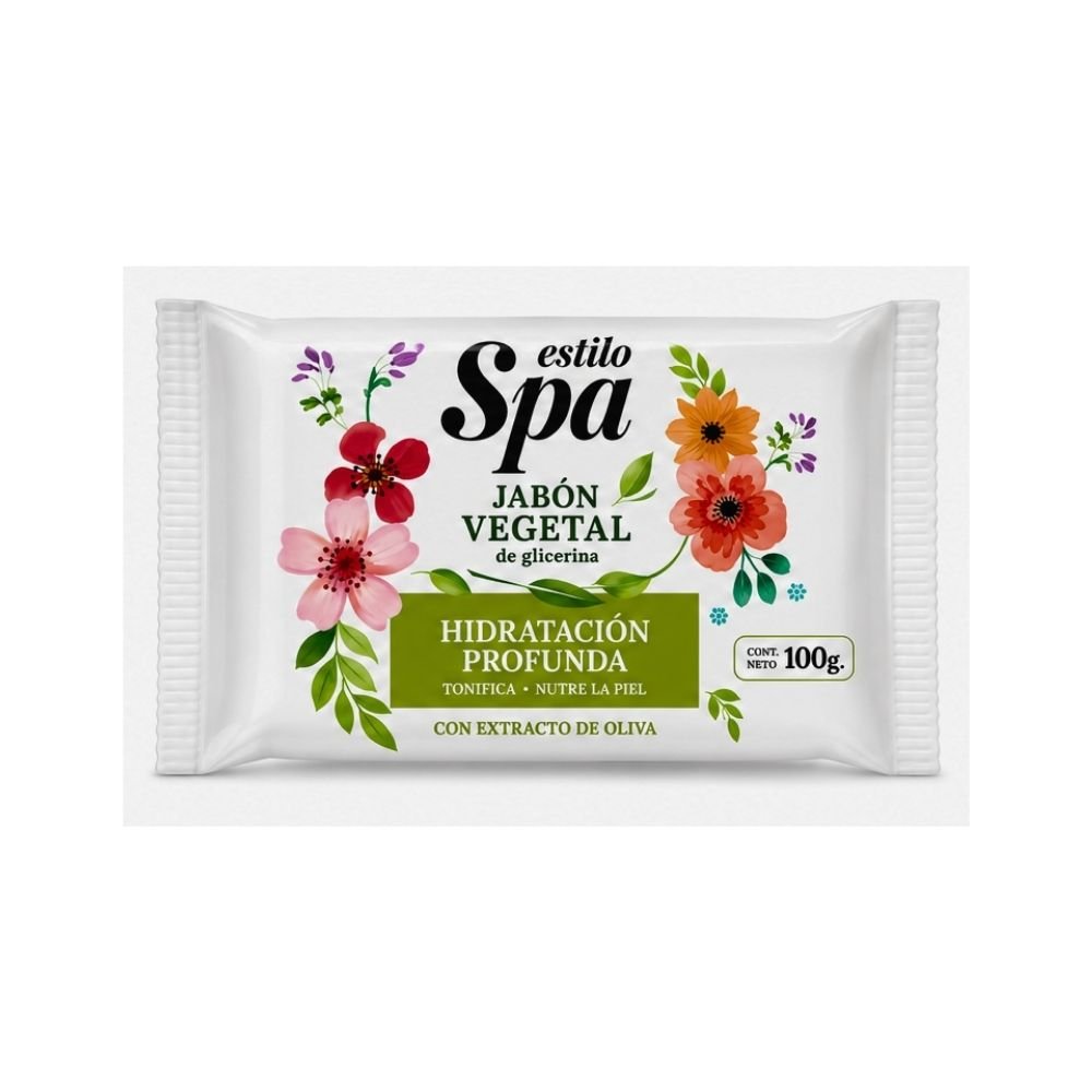 JABON GLICERINA VEGETAL SPA HIDRAT.PROF.100GR 387