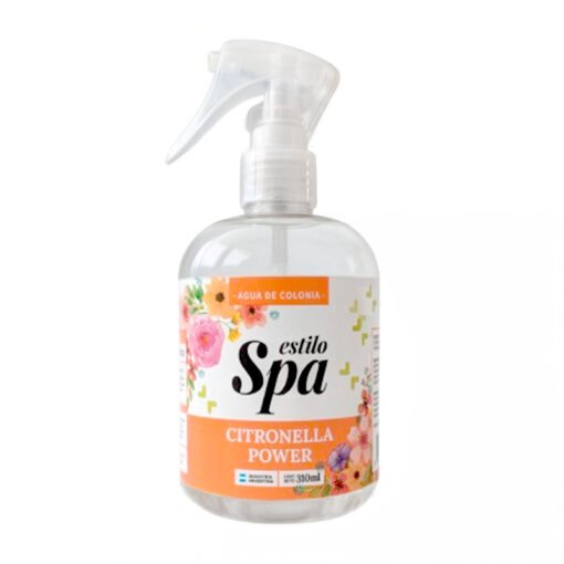 AROMATIZANTE P/ROPA SPA CITRONELLA POWER 310ML 443