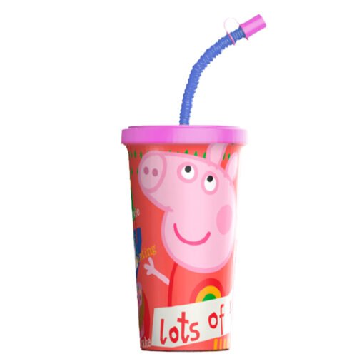 VASO SPORT C/BOMBILLA PEPPA PIG