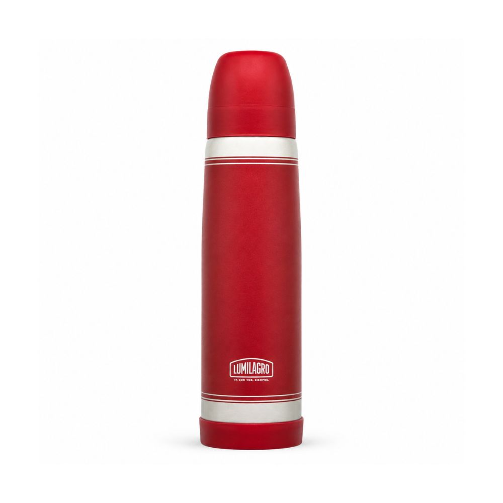 TERMO ACERO LUMINOX BORDO 1LT LUMILAGRO C/CAJA