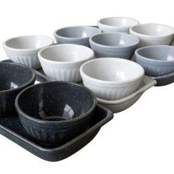 SET X3 SALSERO DIPERO C/BASE FACETADO ROMA GRANITO